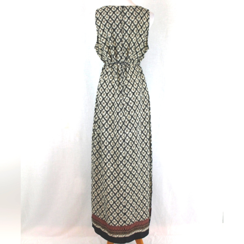 Vintage Traditional Sleeveless Kaftan Dress Made in Dubai UAE M L Beautiful!! - Picture 6 of 15